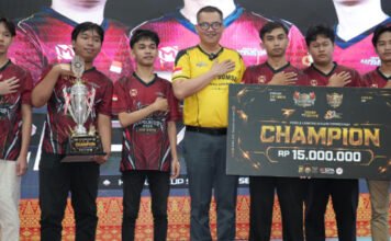 Banyuasin Juara E-Sport Kapolda Sumsel Cup 2026