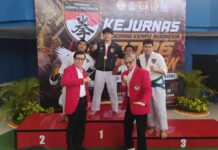 Dua Atlet Kempo BNNK OKI Raih Empat Medali di Kejurnas Antar Provinsi 2026
