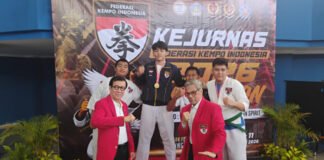 Dua Atlet Kempo BNNK OKI Raih Empat Medali di Kejurnas Antar Provinsi 2026