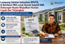 Lamsel Buktikan Komitmen Dukung Rumah Subsidi MBR, Terbitkan 7.690 PBG Tertinggi di Lampung