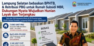 Lamsel Buktikan Komitmen Dukung Rumah Subsidi MBR, Terbitkan 7.690 PBG Tertinggi di Lampung