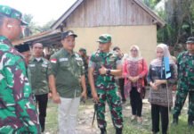 Pastikan Tepat Sasaran, Dandim 0402/OKI-OI Cek Progres Infrastruktur di Tebedak
