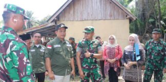 Pastikan Tepat Sasaran, Dandim 0402/OKI-OI Cek Progres Infrastruktur di Tebedak