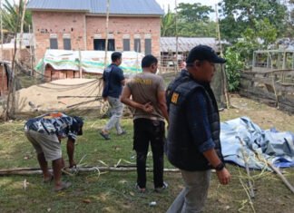 Dapat Laporan Warga, Polisi Bongkar Lapak Diduga Arena Sabung Ayam di Tulung Selapan
