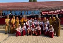 BNNK OKI Sosialisasi P4GN di SDN 1 Tanjung Rancing, Ajak Siswa Jauhi Narkoba