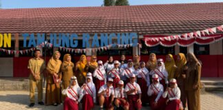 BNNK OKI Sosialisasi P4GN di SDN 1 Tanjung Rancing, Ajak Siswa Jauhi Narkoba