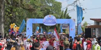 Karnaval Budaya Pemkab OKI Bersama Bank Sumsel Babel, Rayakan Keberagaman Hingga Geliatkan Ekonomi Kerakyatan