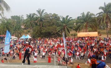 Meriahkan HUT RI ke-81, Ribuan Warga PALI Ikuti Jalan Santai dan Senam Sehat