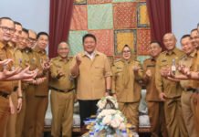 Dua Bulan Memimpin, Plt Bupati Muara Enim Laporkan Capaian dan Strategi Pemerintahan ke Gubernur Sumsel