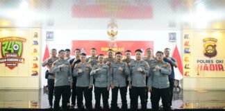 Kapolres OKI Terima Tim Satgas Lemdiklat Polri, Edukasi Warga Jadi Kunci Cegah Karhutla