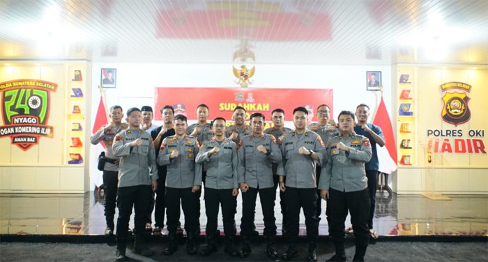 Kapolres OKI Terima Tim Satgas Lemdiklat Polri, Edukasi Warga Jadi Kunci Cegah Karhutla