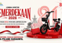 Rayakan 81 Tahun Kemerdekaan di Menara Siger, Bagikan Cerita Merah Putihmu dan Rebut Hadiah Menarik!