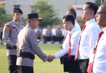 Kapolda Sumsel Beri Penghargaan 170 Personel, Ingatkan Pentingnya Menjaga Kesehatan