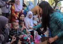 Zita Anjani Peluk Harapan Anak-anak Lampung Selatan, Tegaskan Pencegahan Stunting Berawal dari Keluarga