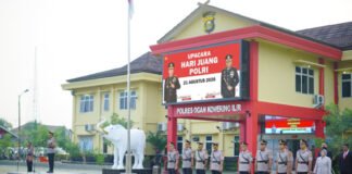 Hari Juang Polri 2026, Kapolres OKI Tekankan Semangat Pengabdian dan Keteladanan