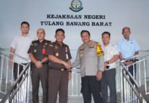 Kapolres Tubaba Silaturahmi ke Kejari, Perkuat Sinergi Penegakan Hukum