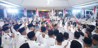 Sukses Kawal Merah Putih, Bupati Muchendi Ajak Paskibraka OKI Terus Berkarya