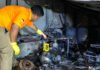 Rumah Diduga Jadi Gudang BBM Terbakar, Polisi Amankan Puluhan Drum dan Mesin Pompa