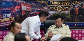 Presiden Prabowo Pimpin Ratas Karhutla di Palembang
