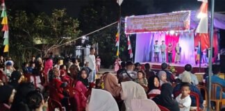 Sukses dan Meriah! Pesta Rakyat Malam Puncak HUT RI ke-81 di RT 17 Kelurahan Gandus Berlangsung Semarak