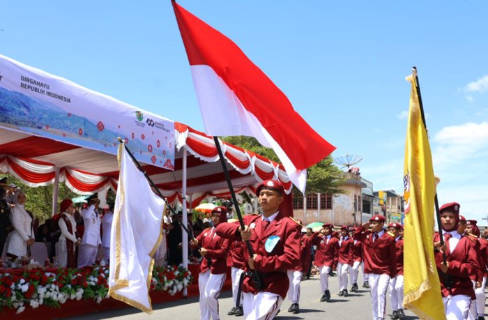 Sipirok Tapsel Pecah! Karnaval Kemerdekaan Banjiri Jalanan