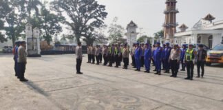 Lomba Bidar Semarakkan HUT RI ke-81, Polres OKI Pastikan Keamanan Tetap Terjaga