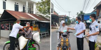 Antisipasi Lonjakan ISPA, Dinkes OKI Distribusikan 32.200 Masker