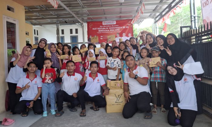 HUT RI ke-81 Bersama DPD PGK OKI, Semarakkan Kemerdekaan dengan Kebersamaan