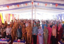 Semarak Kemerdekaan, Warga Sungai Belida Terima Bantuan dan Layanan Kesehatan