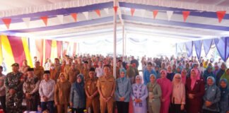 Semarak Kemerdekaan, Warga Sungai Belida Terima Bantuan dan Layanan Kesehatan