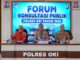 Polres OKI Gelar Forum Konsultasi Publik, Serap Aspirasi Demi Tingkatkan Kualitas Pelayanan