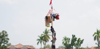 Lomba Bidar dan Permainan Tradisional Meriahkan HUT ke-81 RI di OKI