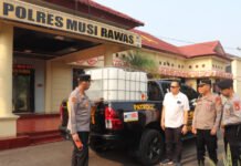 Polres Musi Rawas Modifikasi 13 Kendaraan Dinas Jadi Armada Respons Cepat Karhutla