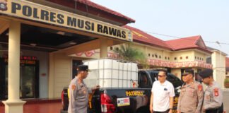 Polres Musi Rawas Modifikasi 13 Kendaraan Dinas Jadi Armada Respons Cepat Karhutla