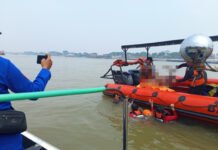 Dua Hari Pencarian, Tim SAR Temukan Seluruh Korban Anak Tenggelam di Sungai Musi