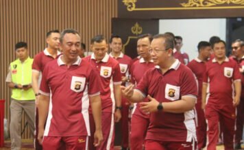 Kapolda Sumsel Pimpin Rikkes Berkala PJU, Tekankan Pentingnya Kesehatan Personel untuk Optimalisasi Pelayanan