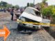 Kereta Api Bukit Selero Tabrak Minibus di Prabumulih, Empat Orang Meninggal Dunia