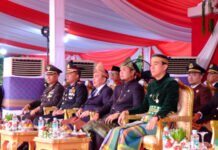 Kapolres OKI Hadiri Upacara HUT ke-81 RI, Semangat Persatuan Jadi Pesan Utama