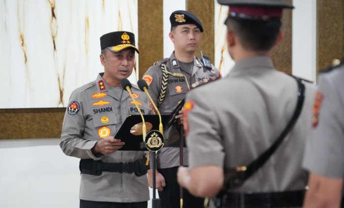 Rotasi di Tubuh Polda Sumsel, Sejumlah Kapolres Berganti Posisi