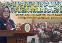 Plt Bupati Sumarni Paparkan Pertanggungjawaban APBD Muara Enim 2025