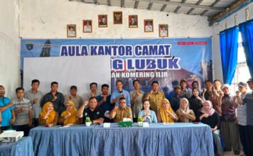 Perkuat P4GN, BNNK OKI Gelar Workshop di Kecamatan Tanjung Lubuk