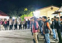 Kapolres OKI Pimpin Apel SOC di Lempuing, Antisipasi 3C Hingga Balap Liar