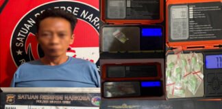 Warung Jadi Lokasi Transaksi, Pengedar Ekstasi dan Sabu di Muara Enim Ditangkap