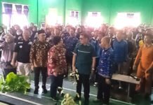 Anggota DPR RI Irma Suryani Sosialisasikan JKN dan Perlindungan Pekerja Migran di Desa Tebedak I