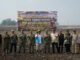 Cetak Sawah Rakyat Dimulai, Dandim 0402/OKI Dampingi Danrem 044/Gapo Tanam Perdana di Pangkalan Lampam