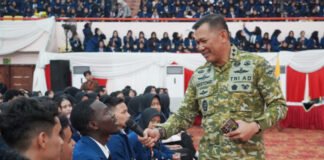 Pangdam XXI/Radin Inten Minta Mahasiswa Bijak Bermedia Sosial