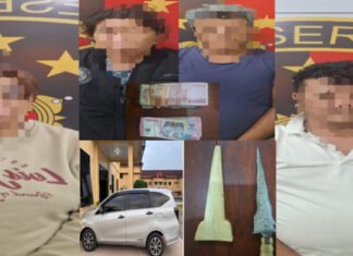 Kurang dari 24 Jam, Polisi Ringkus 4 Pelaku Curas SPBU Empat Lawang