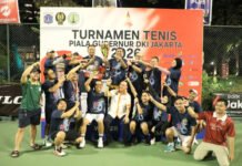 Kementerian ATR/BPN Ukir Sejarah, Raih Juara II Beregu Turnamen Tenis Piala Gubernur DKI Jakarta 2026