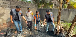 Bakar Sampah Dekat Ban Bekas, Api Membesar dan Bikin Warga Prabumulih Panik