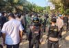 Quick Response Brimob Polda Lampung Atasi Kerusuhan di PT BSA
